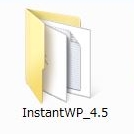 「InstantWP_(バージョン)」フォルダ 「InstantWP_(バージョン)」フォルダ