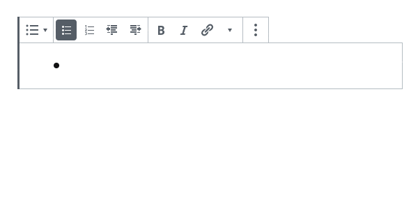 リストブロックでリストを作成する方法