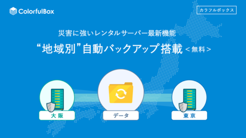 カラフルボックス「地域別」自動バックアップ
